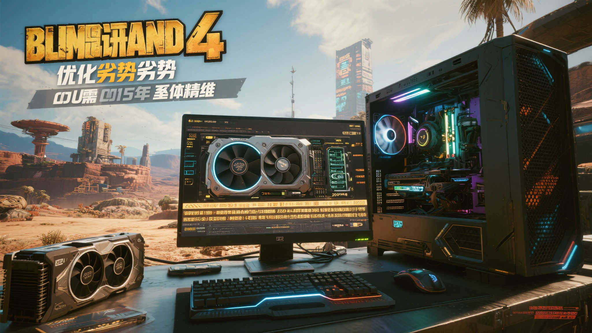 超半数玩家望尘莫及！《无主之地4》硬件要求引热议