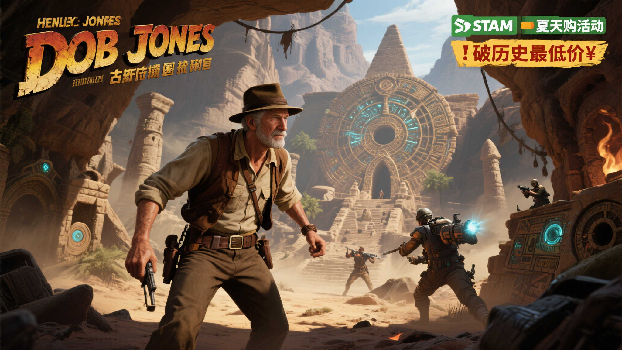 Steam夏季特卖第六波：史低价入手《夺宝奇兵：古老之圈》《仁王2》等精品游戏！